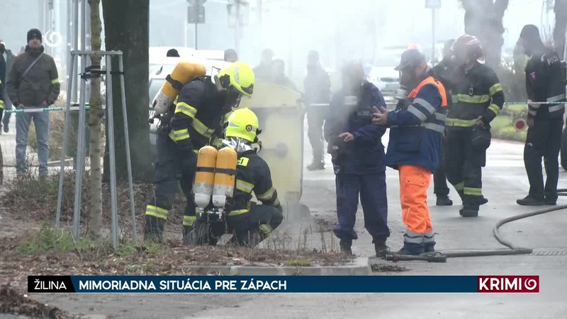 MIMORIADNA SITUÁCIA PRE ZÁPACH