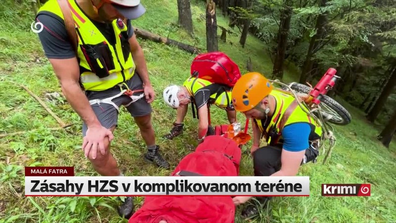 Zásahy HZS v komplikovanom teréne