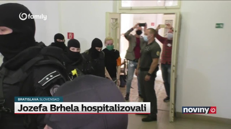 Jozefa Brhela hospitalizovali