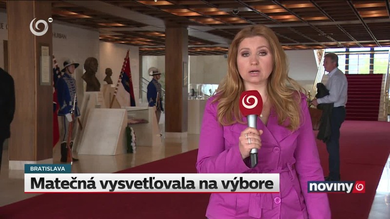 Matečná vysvetľovala na výbore