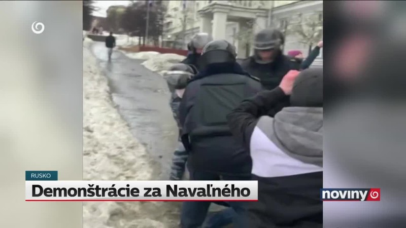 Demonštrácie za Navaľného