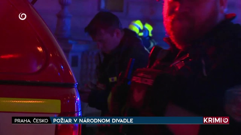 POŽIAR V NÁRODNOM DIVADLE