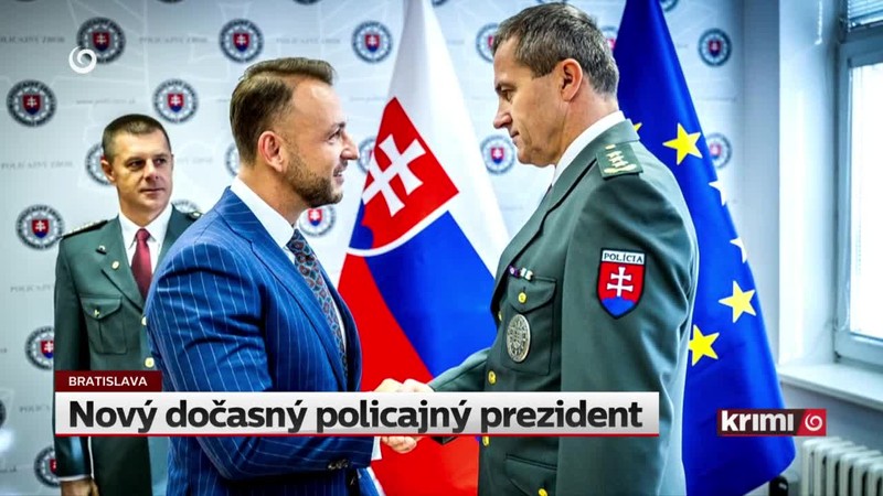 Nový dočasný policajný prezident