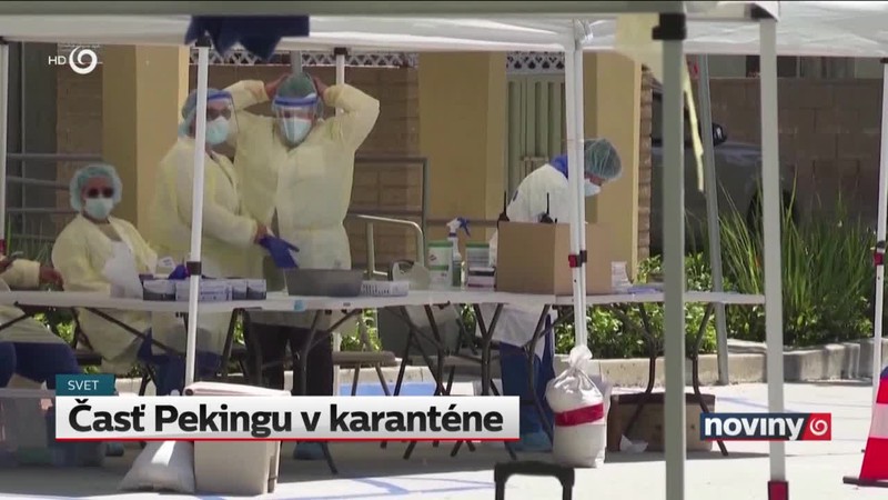 Časť Pekingu v karanténe