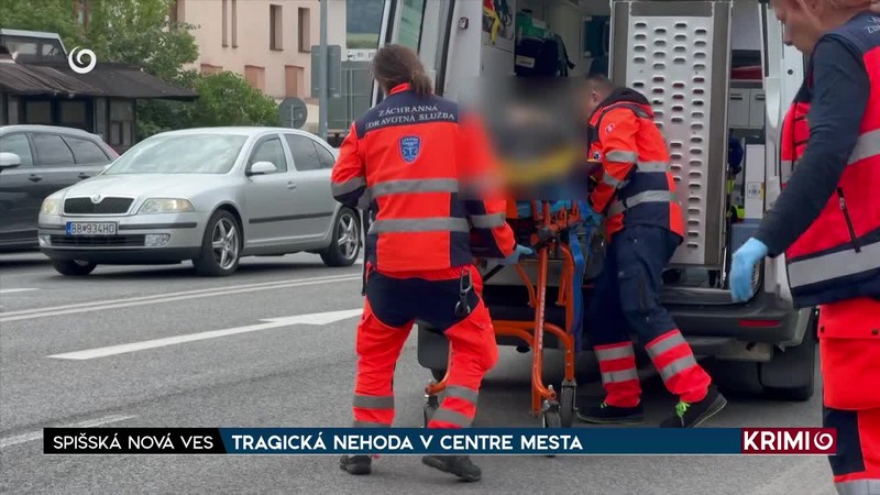 TRAGICKÁ NEHODA V CENTRE MESTA