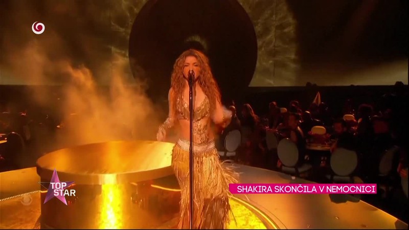 SHAKIRA SKONČILA V NEMOCNICI