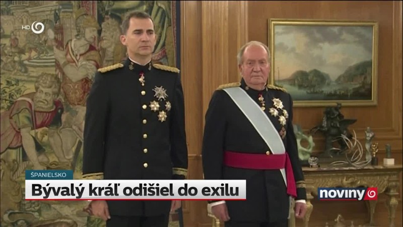 Bývalý kráľ odišiel do exilu