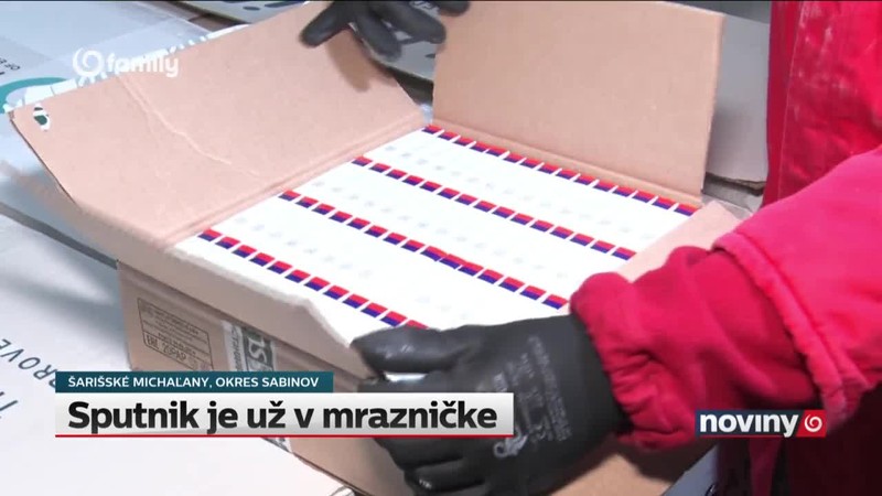 Sputnik je už v mrazničke