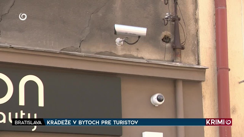 KRÁDEŽE V BYTOCH PRE TURISTOV
