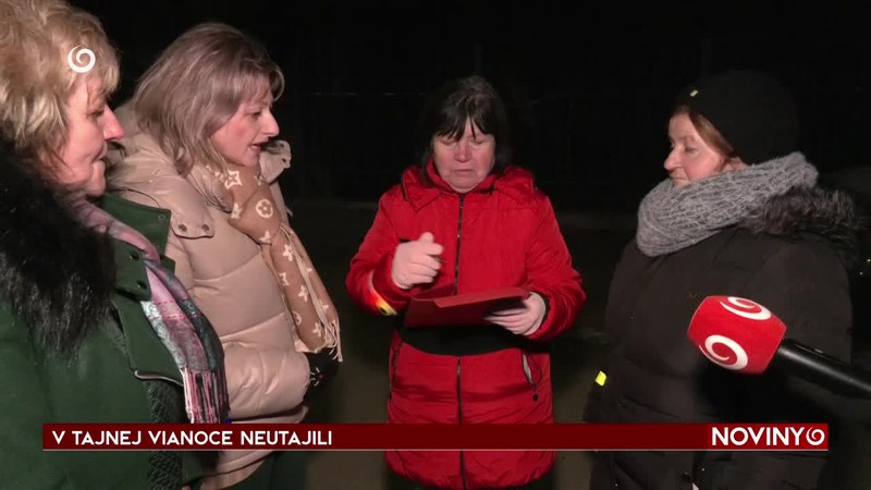 V TAJNEJ VIANOCE NEUTAJILI