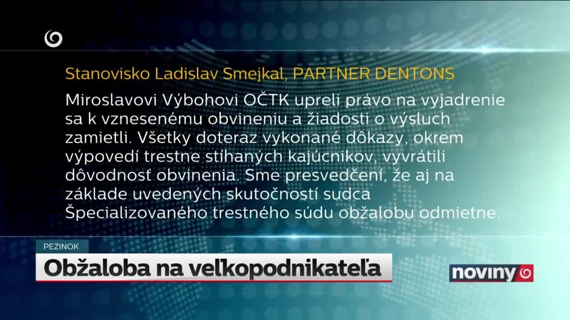 Obžaloba na veľkopodnikateľa