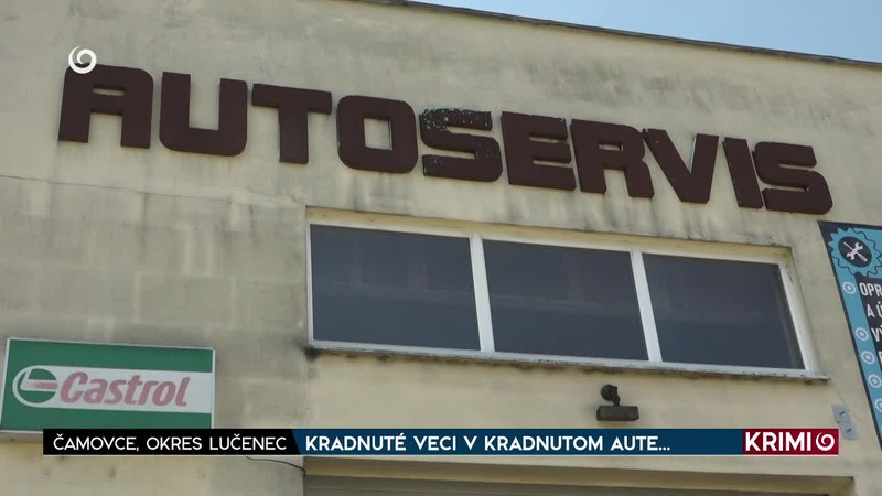 KRADNUTÉ VECI V KRADNUTOM AUTE…