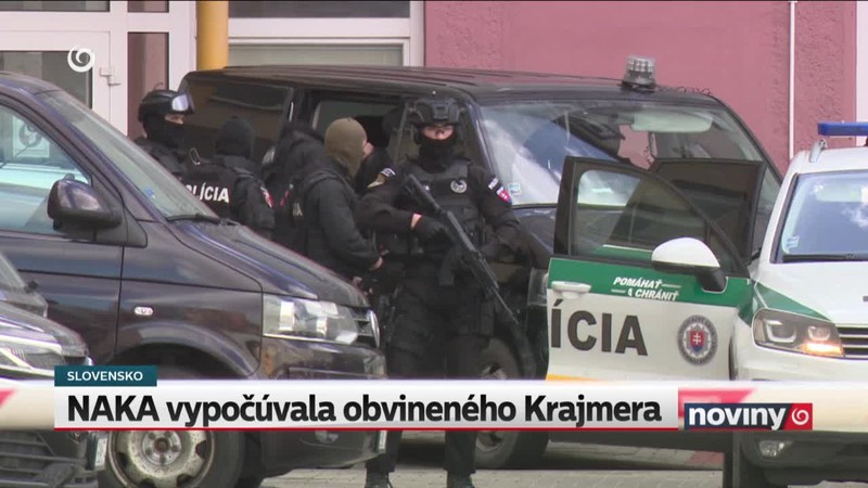 NAKA vypočúvala obvineného Krajmera