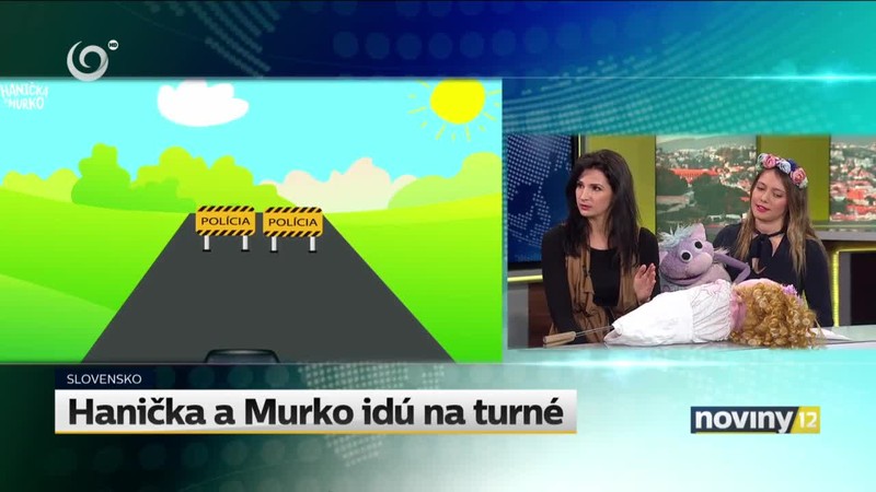 Hanička a Murko idú na turné