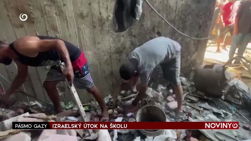 IZRAELSKÝ ÚTOK NA ŠKOLU