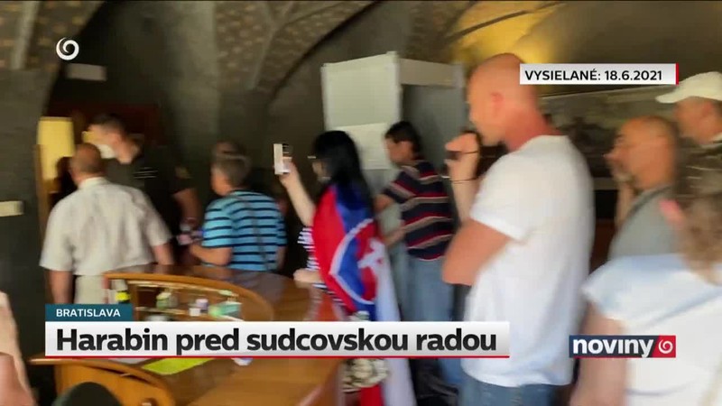Harabin pred sudcovskou radou
