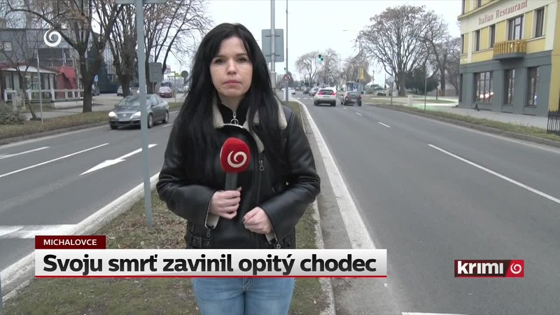 Svoju smrť zavinil opitý chodec