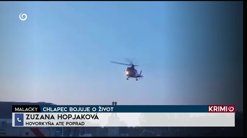 CHLAPEC BOJUJE O ŽIVOT
