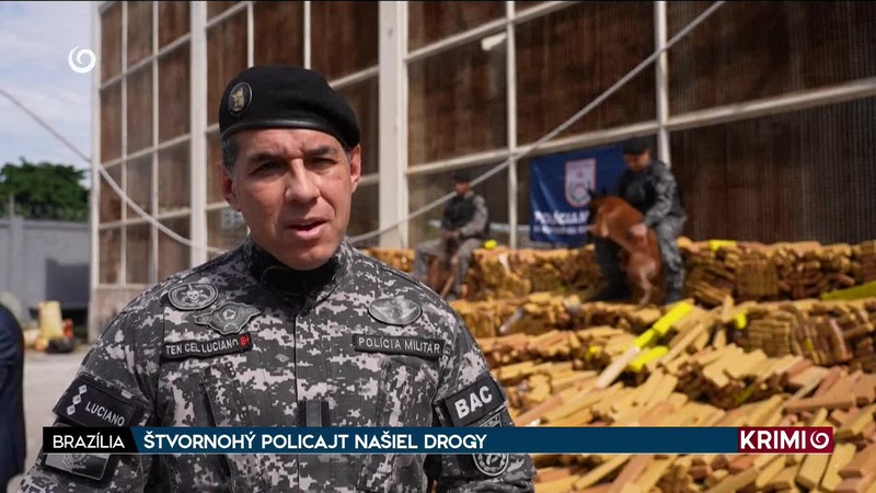 ŠTVORNOHÝ POLICAJT NAŠIEL DROGY