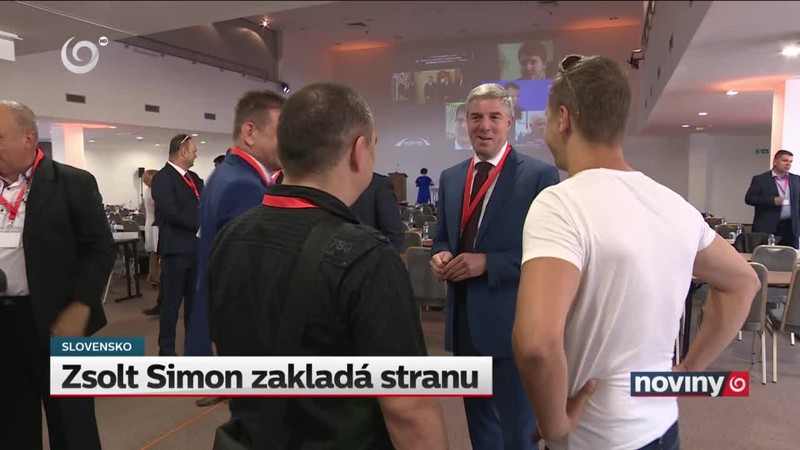 Zsolt Simon zakladá stranu