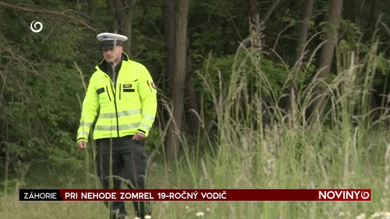 PRI NEHODE ZOMREL 19-ROČNÝ VODIČ
