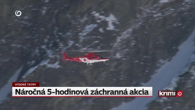 Náročná 5-hodinová záchranná akcia