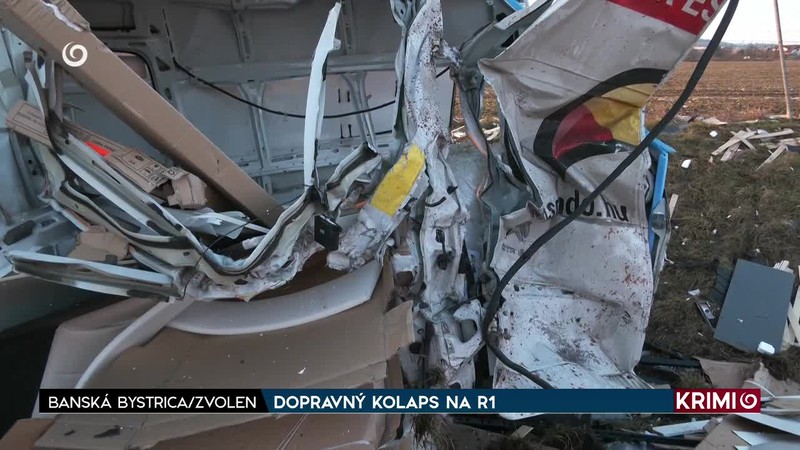 DOPRAVNÝ KOLAPS NA R1