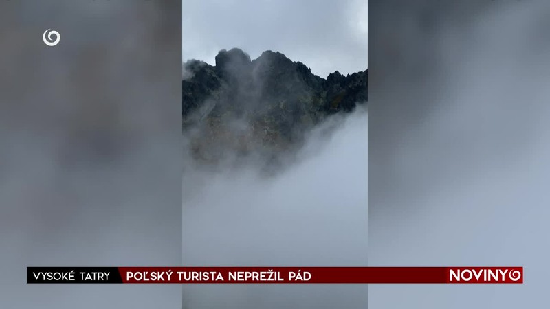 POĽSKÝ TURISTA NEPREŽIL PÁD