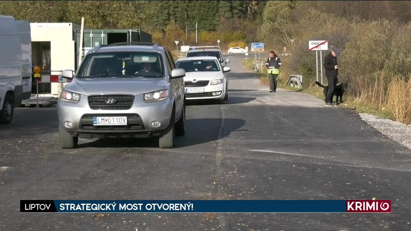STRATEGICKÝ MOST OTVORENÝ!