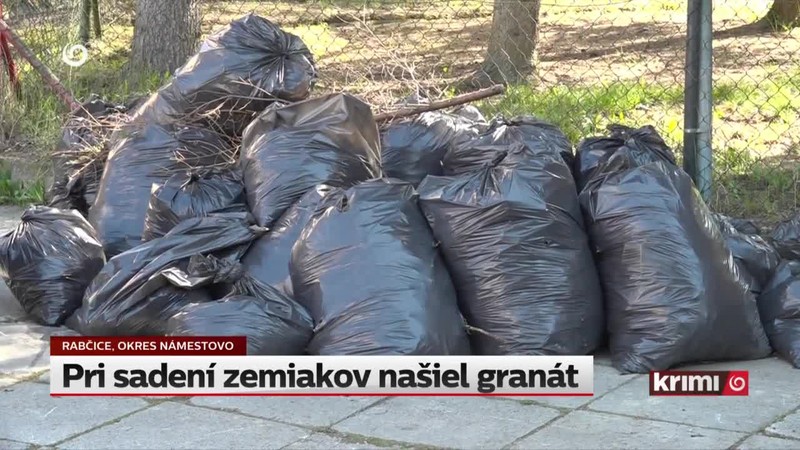 Pri sadení zemiakov našiel granát