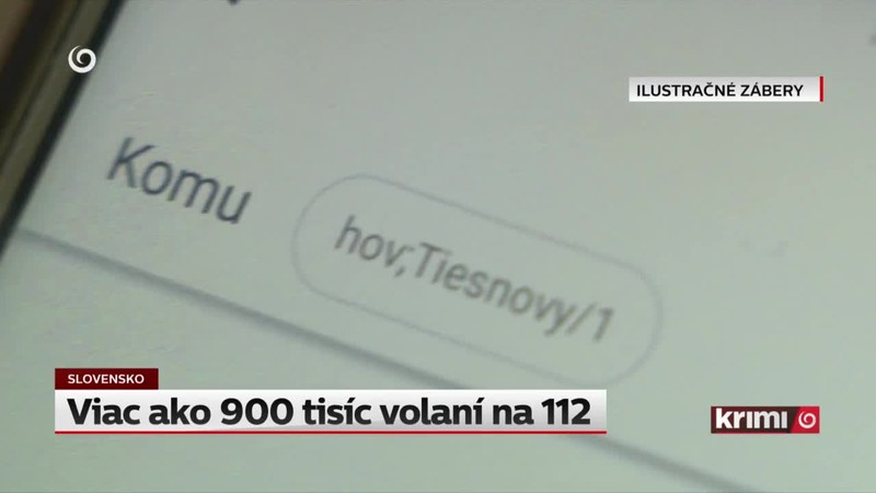 Viac ako 900 tisíc volaní na 112