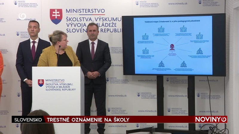 TRESTNÉ OZNÁMENIE NA ŠKOLY