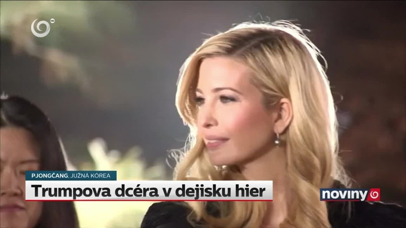 Trumpova dcéra v dejisku hier