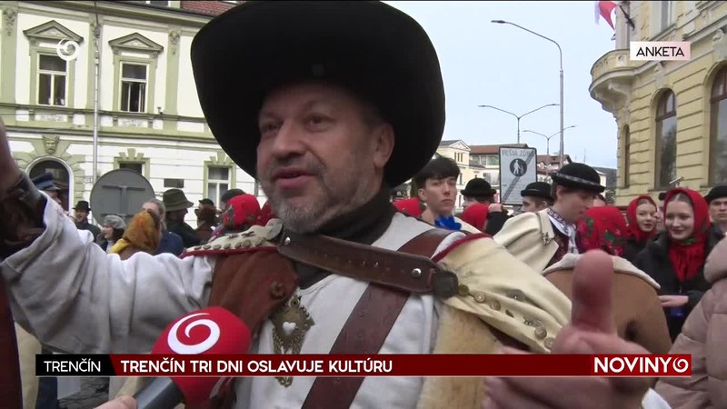 TRENČÍN TRI DNI OSLAVUJE KULTÚRU