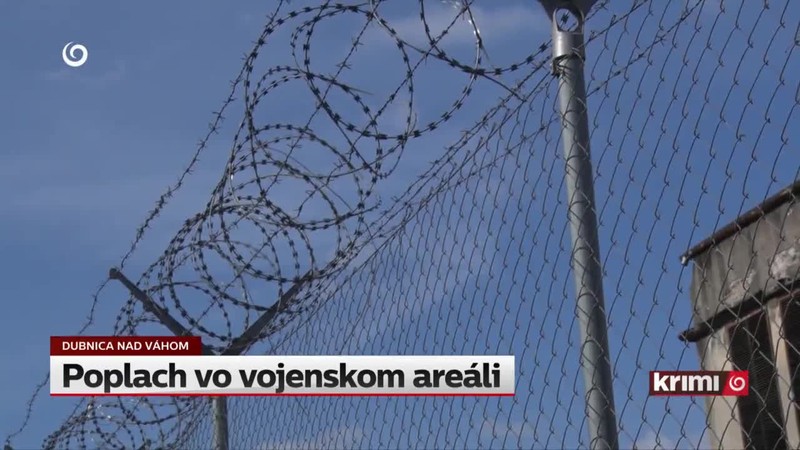 Poplach vo vojenskom areáli
