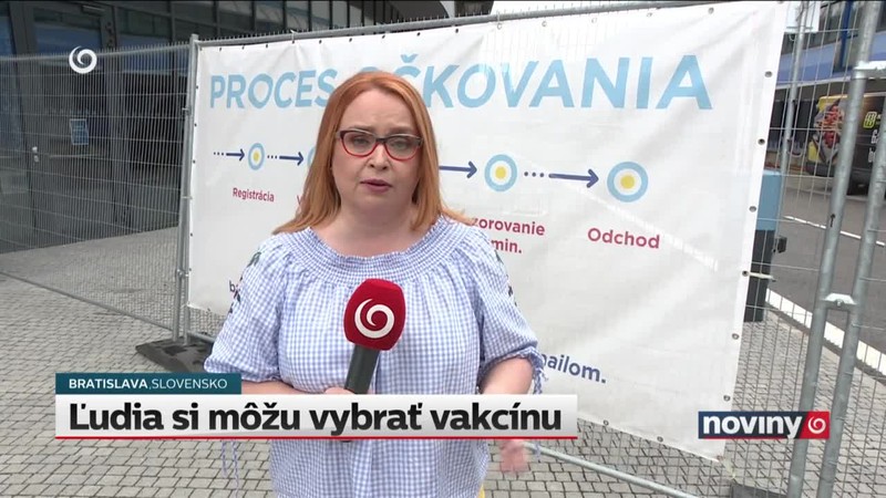 Ľudia si môžu vybrať vakcínu