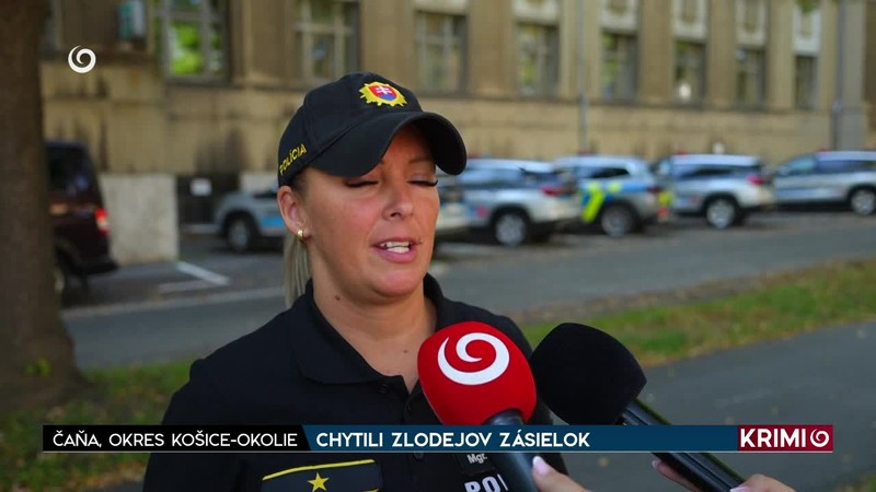 CHYTILI ZLODEJOV ZÁSIELOK