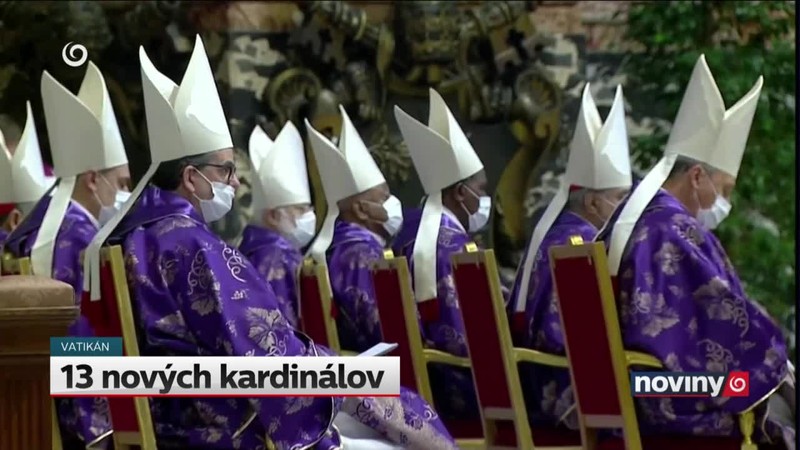 13 nových kardinálov