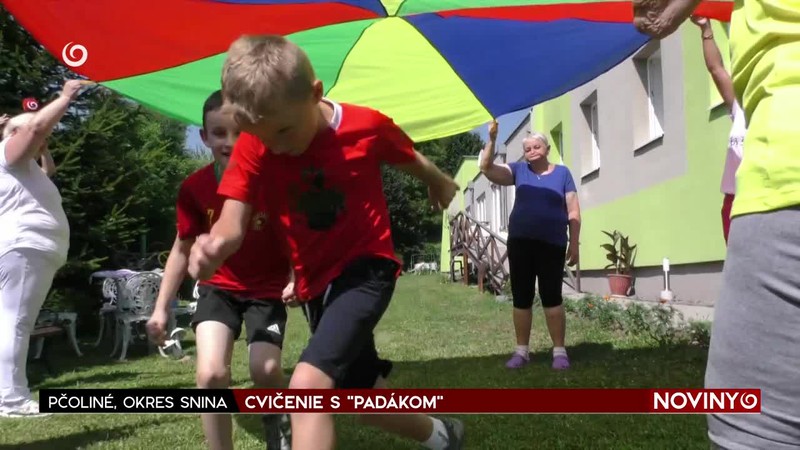 CVIČENIE S "PADÁKOM"