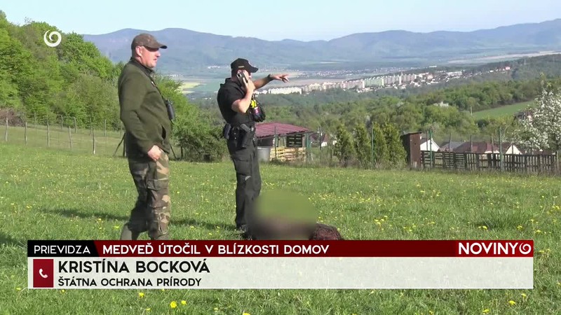 MEDVEĎ ÚTOČIL V BLÍZKOSTI DOMOV