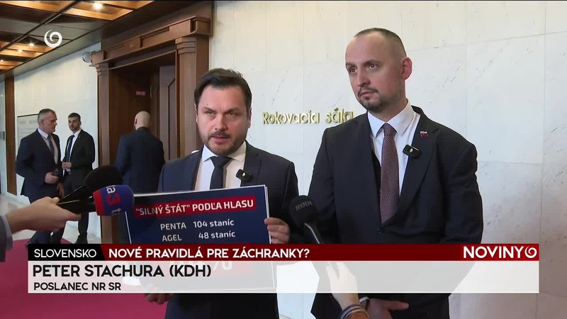 NOVÉ PRAVIDLÁ PRE ZÁCHRANKY?