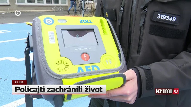 Policajti zachránili život