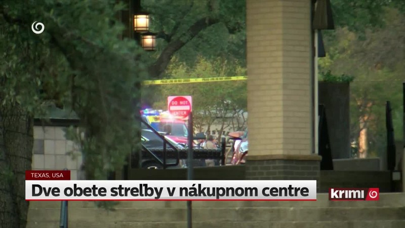 Dve obete streľby v nákupnom centre