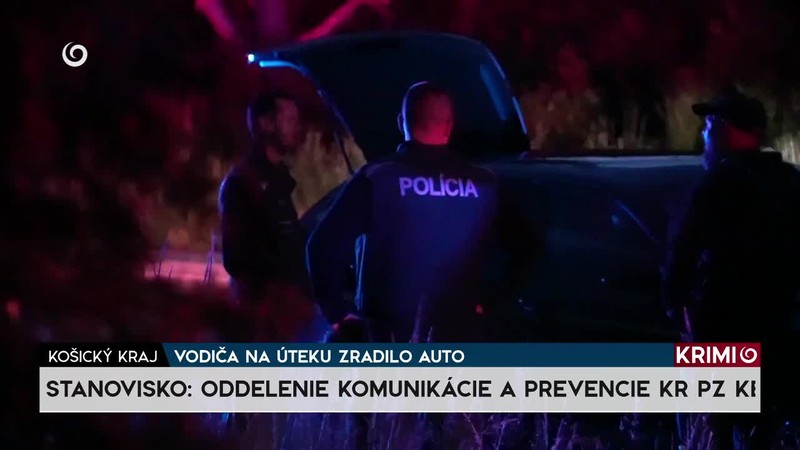 VODIČA NA ÚTEKU ZRADILO AUTO
