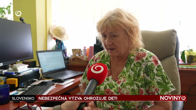 NEBEZPEČNÁ VÝZVA OHROZUJE DETI