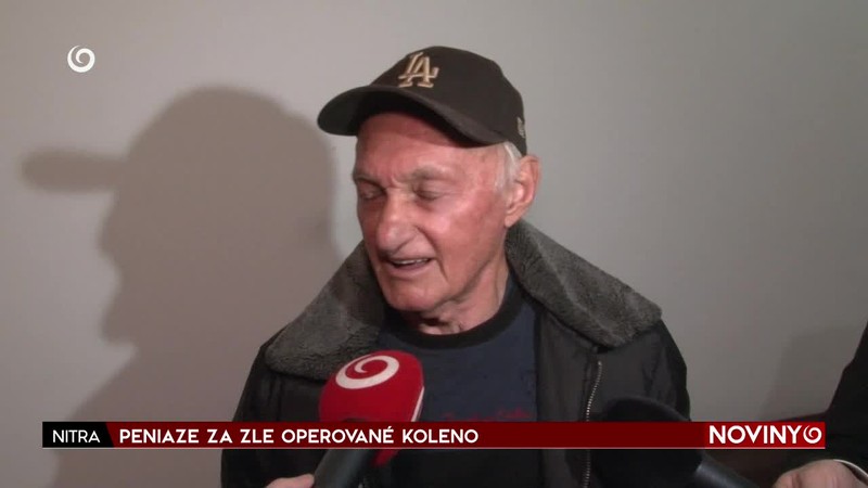 PENIAZE ZA ZLE OPEROVANÉ KOLENO