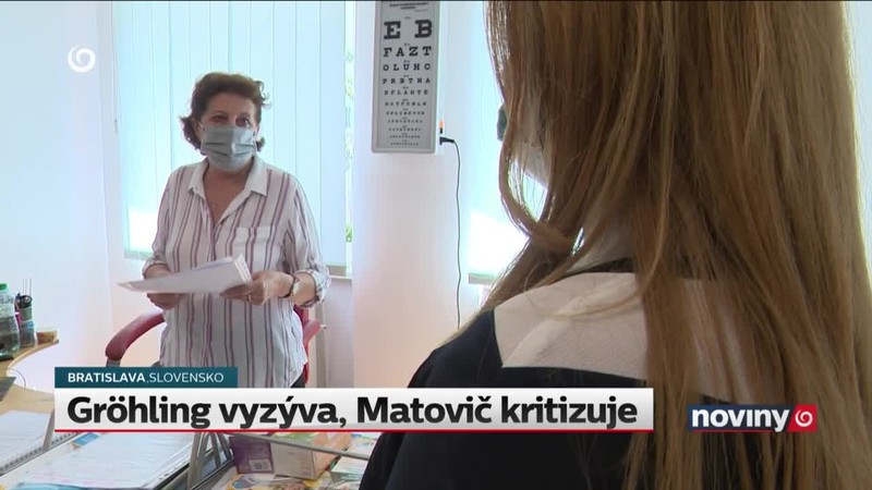 Gröhling vyzýva, Matovič kritizuje