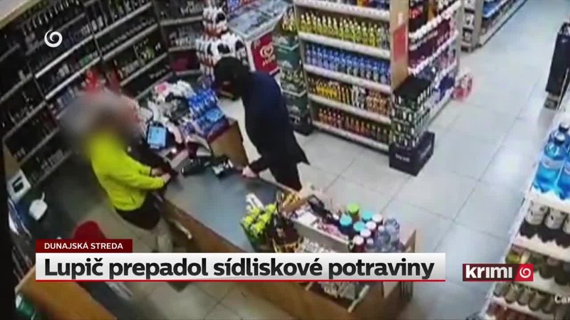 Lupič prepadol sídliskové potraviny