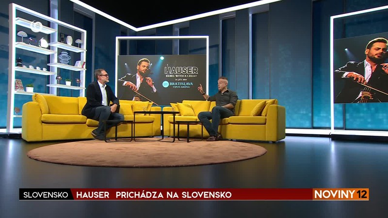 HAUSER PRICHÁDZA NA SLOVENSKO