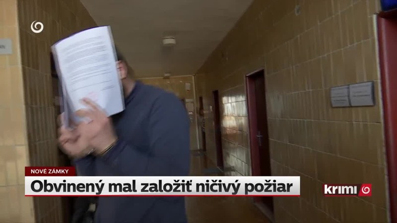 Obvinený mal založiť ničivý požiar